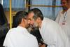 دیدار سرپرست حجاج ایرانی و رئیس سازمان حج و زیارت از اقامتگاه جانبازان درعرفات