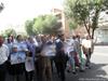 گزارش تصویری حضور کارکنان وکارگزاران حج و زیارت استان آذربایجان شرقی در روز قدس