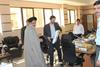 جلسه حلقه صالحین کارکنان دفتر حج و زیارت استان یزد بمناسبت عید غدیر