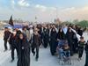 حضور نماینده ولی فقیه و رئیس سازمان حج وزیارت در راهپیمایی عظیم اربعین حسینی