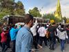 حضور پرشکوه مردم در راهپیمایی یوم الله 13 آبان ماه و شرکت جمعی از کارکنان حج و زیارت در میان مردم+تصاویر  
