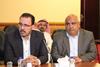 گفتگوی مسئولین سازمان و عمره سعادت با مدیران شرکت های سعودی