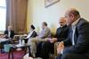 دیدار رئیس سازمان حج و تیم همراه با مسئول امور روحانیون در مکه مکرمه