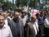 حضور پرشور کارکنان و کارگزاران حج و زیارت گیلان در راهپیمایی روز قدس