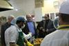 بازدید مسئولین سازمان حج از آشپزخانه پخت غذای زائران ایرانی در نجف