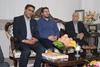 رئیس سازمان حج و زیارت با خانواده های مهاجران الی الله بروجرد دیدار کرد