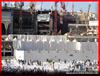  تصاویری از عملیات توسعه مسجد الحرام و نارضایتی زائرین 
