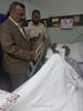 گزارش تصویری عیادت سرپرست حجاج ایرانی و رئیس سازمان حج و زیارت از بیماران ایرانی بستری در بیمارستان نور مکه
