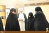 تجليل دختر امام راحل از خدمت رساني به زايران
