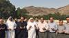 حضور رئیس سازمان حج و مسئولان ایرانی بر مزار جان باختگان فاجعه منا در مکه+تصاویر