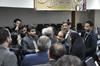 دیدار رئیس سازمان حج با خانواده جان باختگان فاجعه منا در شهرضا و حضور در گلزار شهدا/عکس