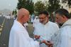 دیدار صمیمانه رئیس سازمان حج و زیارت با حجاج ایرانی در سرزمین عرفات