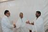 دیدار صمیمانه رئیس سازمان حج و زیارت با حجاج ایرانی در سرزمین عرفات