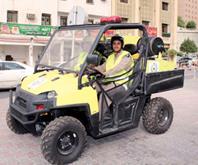 راه اندازی موتورهای چهارچرخ جهت ارائه خدمات دفاع مدنی (امداد غیر نظامی)در مکه مکرمه