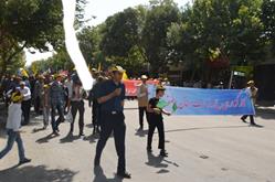 حضور کارگزاران حج و زیارت استان اصفهان در راهپیمایی روز قدس
