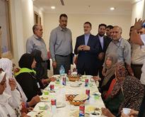 دیدار رییس سازمان حج و زیارت با حجاج ایرانی مستقر در سه هتل در مکه مکرمه 