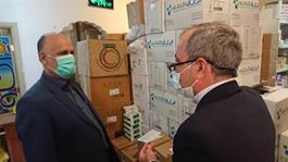 بازدید رئیس ستاد مدینه منوره و اعضای ستاد از خدمات پزشکی به زائران ایرانی در شهر پیامبر(ص) 