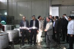 بازدید هیئت ایرانی از یکی از آشپزخانه های طبخ غذای زائران در کاظمین 