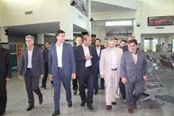 بازدید رئیس سازمان حج و زیارت از مرزهای مهران و خسروی / عکس