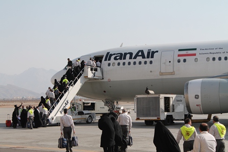اولین پروازحج93 ازایستگاه کرمانشاه به فرودگاه جده انجام شد.