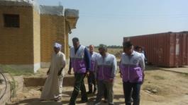 حضور رئیس سازمان حج و زیارت در مناطق سیل زده استان خوزستان/عکس
