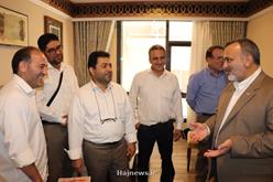 گزارش تصویری بازدید رئیس سازمان حج و زیارت از ستاد مکه مکرمه