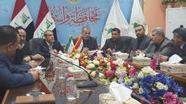 پیگیری آمادگی مراسم اربعین در استان مرزی عراق با حضور سفیر ایران در بغداد