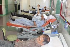 اهدا خون به مناسبت هفته حج در استان چهارمحال و بختیاری