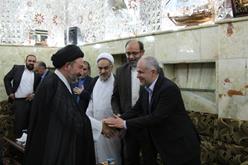 دیدار رئیس سازمان حج و هیئت ایرانی  با تولیت آستان قدس علوی