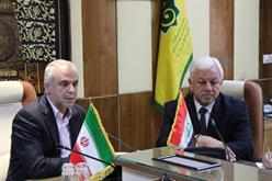 دیدار رئیس سازمان حج و زیارت و سفیر جدید عراق در ایران