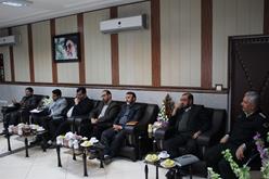 استان فارس : جلسه مشترک مدیر حج و زیارت با فرماندهی نیروی انتظامی استان در خصوص مبارزه با غیرمجازهای عتبات عالیات.