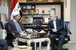 ملاقات هیئت ایرانی با رئیس هیئت عالی حج و عمره عراق