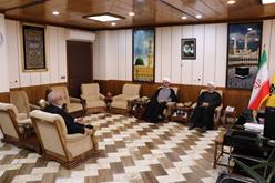 دیدار رایزن فرهنگی جمهوری اسلامی ایران در عراق با رئیس سازمان حج و زیارت 