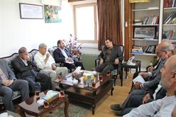 سنندج - دیدار مدیر حج وزیارت و تعدادی از کارگزاران زیارتی با مدیر کل صدا وسیمای مرکز کردستان