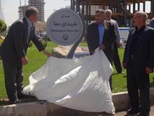افتتاح بلوار شهدای حج سال 66 و میدان شهدای منا در قزوین