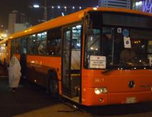 برخورد دو دستگاه اتوبوس زایران ایرانی در مکه مکرمه