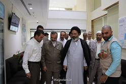 رئیس سازمان حج و زیارت و نماینده ولی فقیه از هتلهای الصفوه دانه و سماح بازدید کردند 