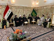 گزارش تصویری/دیدار نماینده ولی فقیه و رئیس سازمان حج و زیارت با تولیت مسجد سهله