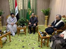 گزارش تصویری/دیدار نماینده ولی فقیه و رئیس سازمان حج و زیارت با تولیت مسجد کوفه 