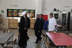 بازدید رئیس سازمان حج و زیارت از حسینیه شهدای منا در مهران 