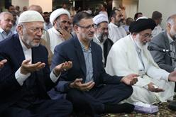 برگزاری دعای کمیل با حضور سرپرست حجاج ایرانی و ریاست سازمان حج و زیارت در مکه/ عکس