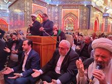 حضور رییس سازمان حج وزیارت در مراسم دعای کمیل زوار ایرانی