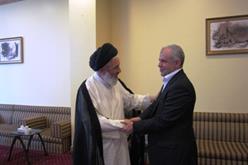 دیدار رئیس سازمان حج و تیم همراه با مسئول امور روحانیون در مکه مکرمه