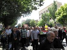 کارکنان،کارگزاران و مدیران حج و زیارت استان آذربایجان شرقی در راهپیمایی روز قدس/گزارش تصویری