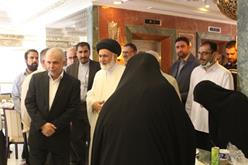 دیدار سرپرست حجاج ایرانی و رئیس سازمان حج و زیارت با زائران در هتل «الخزامی» مدینه منوره