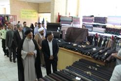 افتتاح غرفه سوغات ویژه زائرین در نمایشگاه هفته حج 93 استان یزد