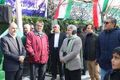 حضور رییس سازمان حج وزیارت در راهپیمایی یوم الله 22 بهمن