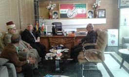 دیدار رئیس مجامیع وزارت سیاحه عراق با مدیر دفتر نمایندگی سازمان