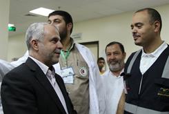 رفتار با مجروحین ایرانی در بیمارستان های مکه مطلوب است