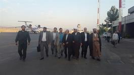 سفر رئیس سازمان حج و زیارت به استان ایلام / استقبال از مهندس اوحدی در فرودگاه ایلام